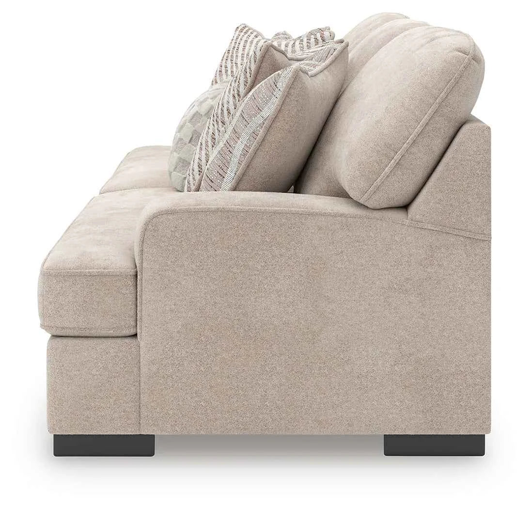 High Profile Taupe Sofa by Ashley at Eve Furniture