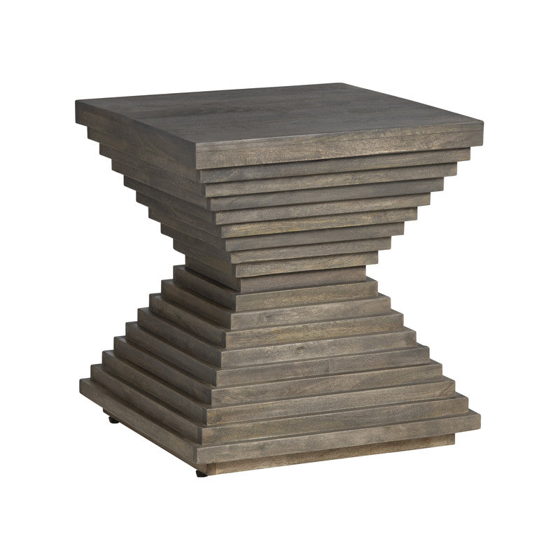 Highland Park Brown/Gray End Table by Crestview at Eve Furniture