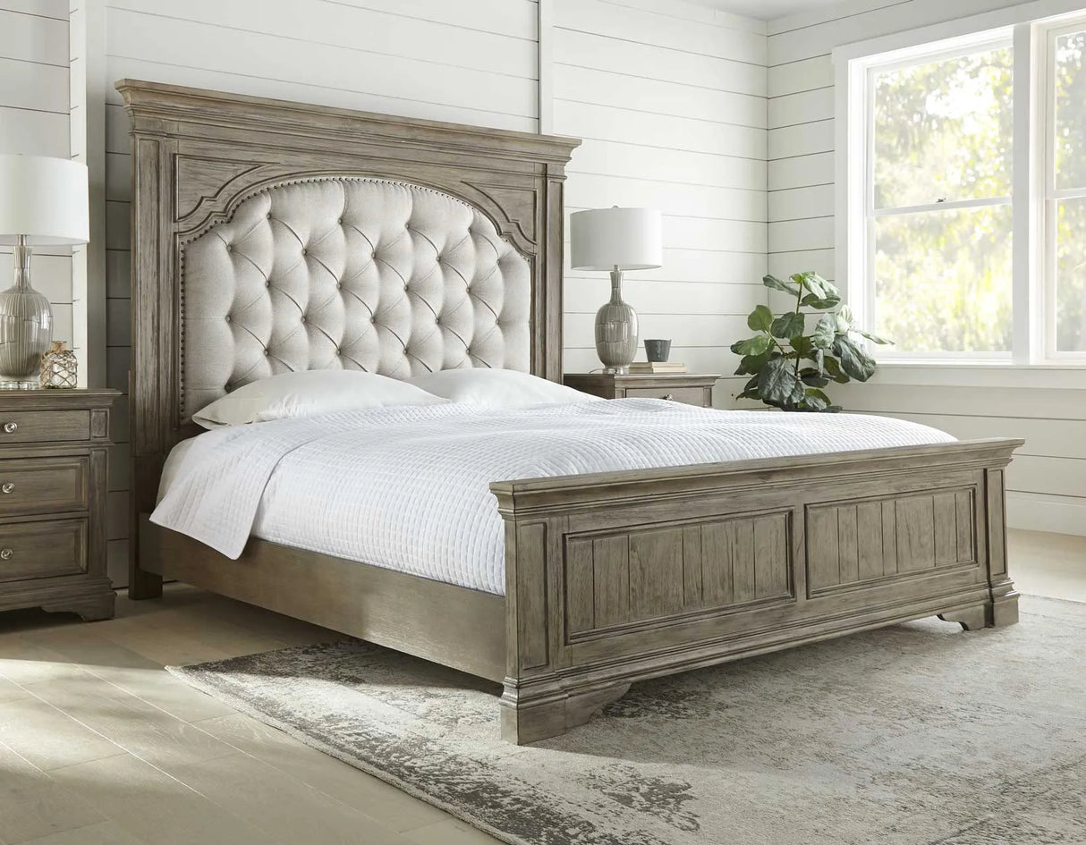 Highland Park Driftwood Bedroom Set by Steve Silver at Eve Furniture
