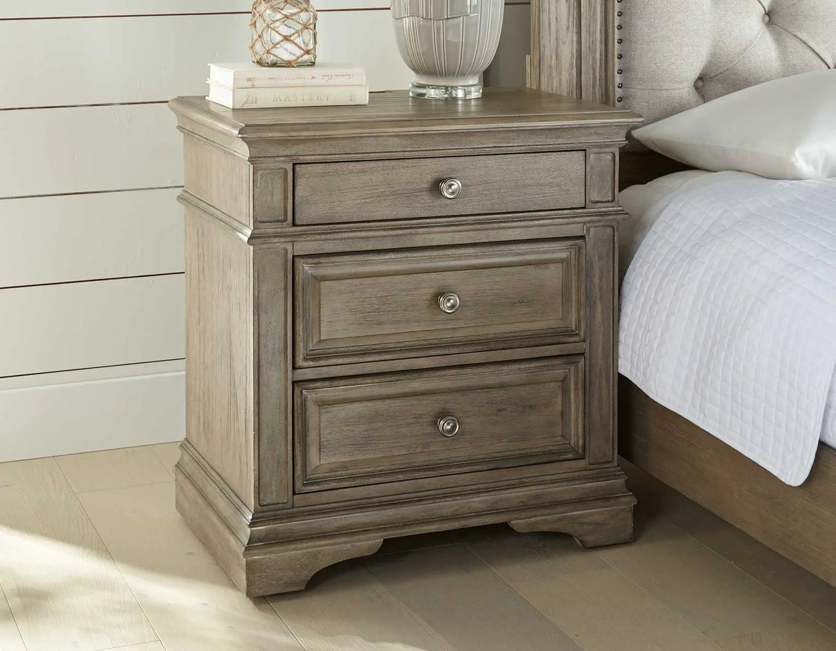 Highland Park Driftwood Bedroom Set by Steve Silver at Eve Furniture