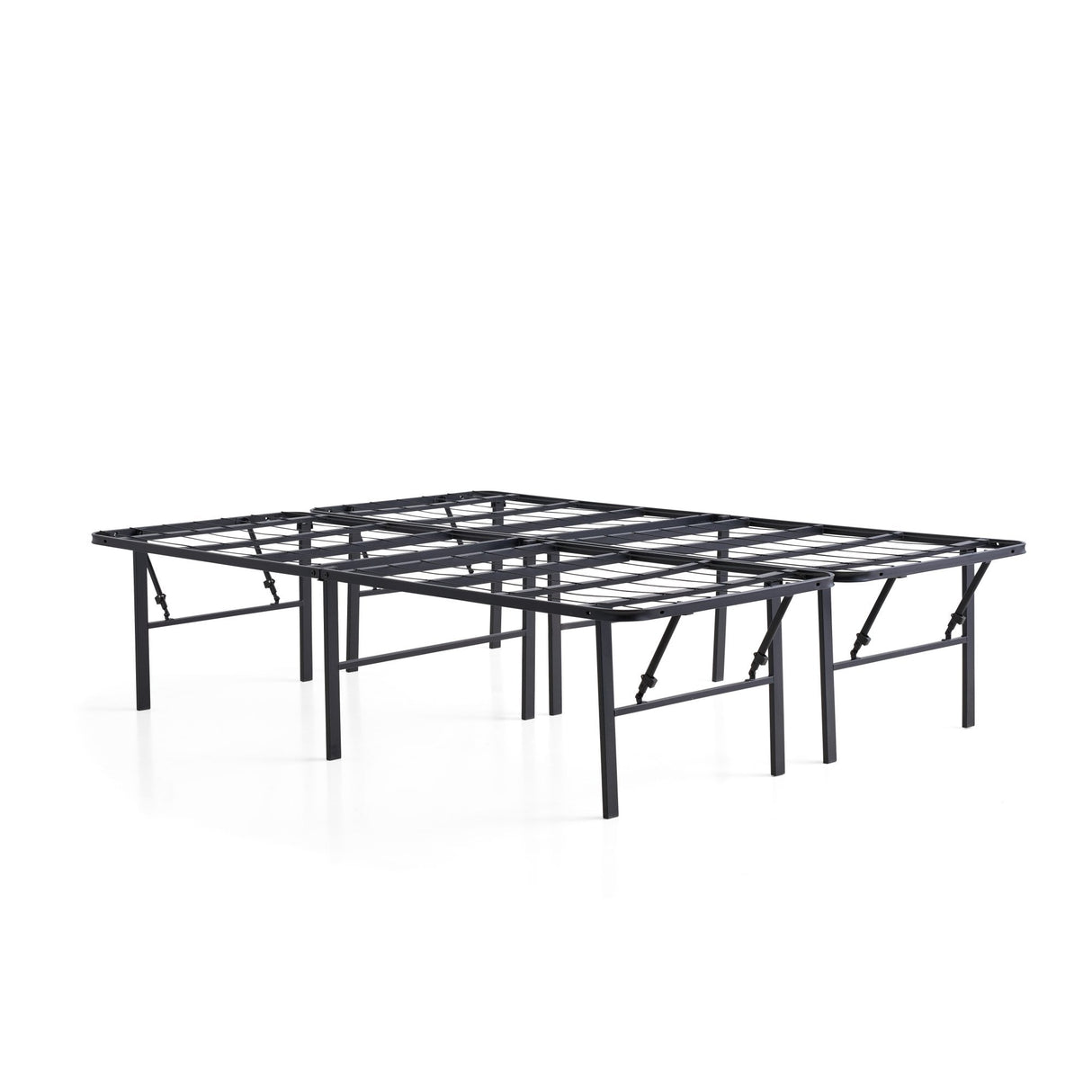 Highrise LT 18" Black Full Bed Frame by Malouf at Eve Furniture