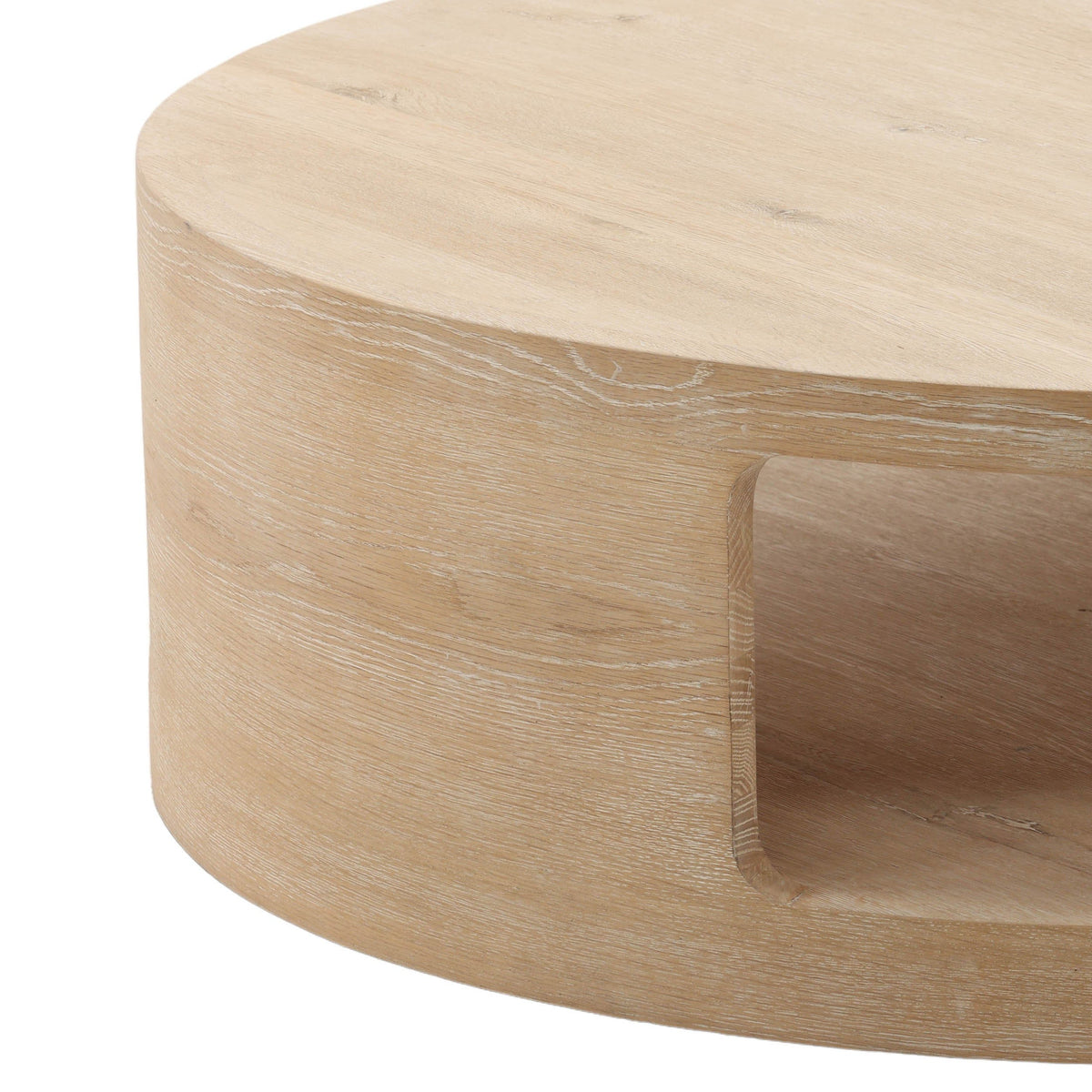 Hilaire Coffee Table, Light Natural by Dovetail at Eve Furniture