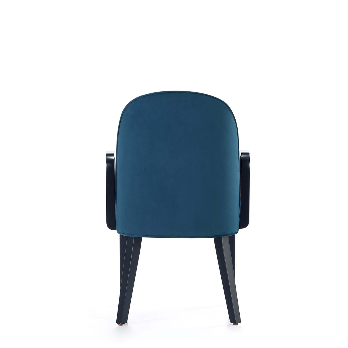 Hillman Dining Arm Chair in Blue by Manhattan Comfort at Eve Furniture
