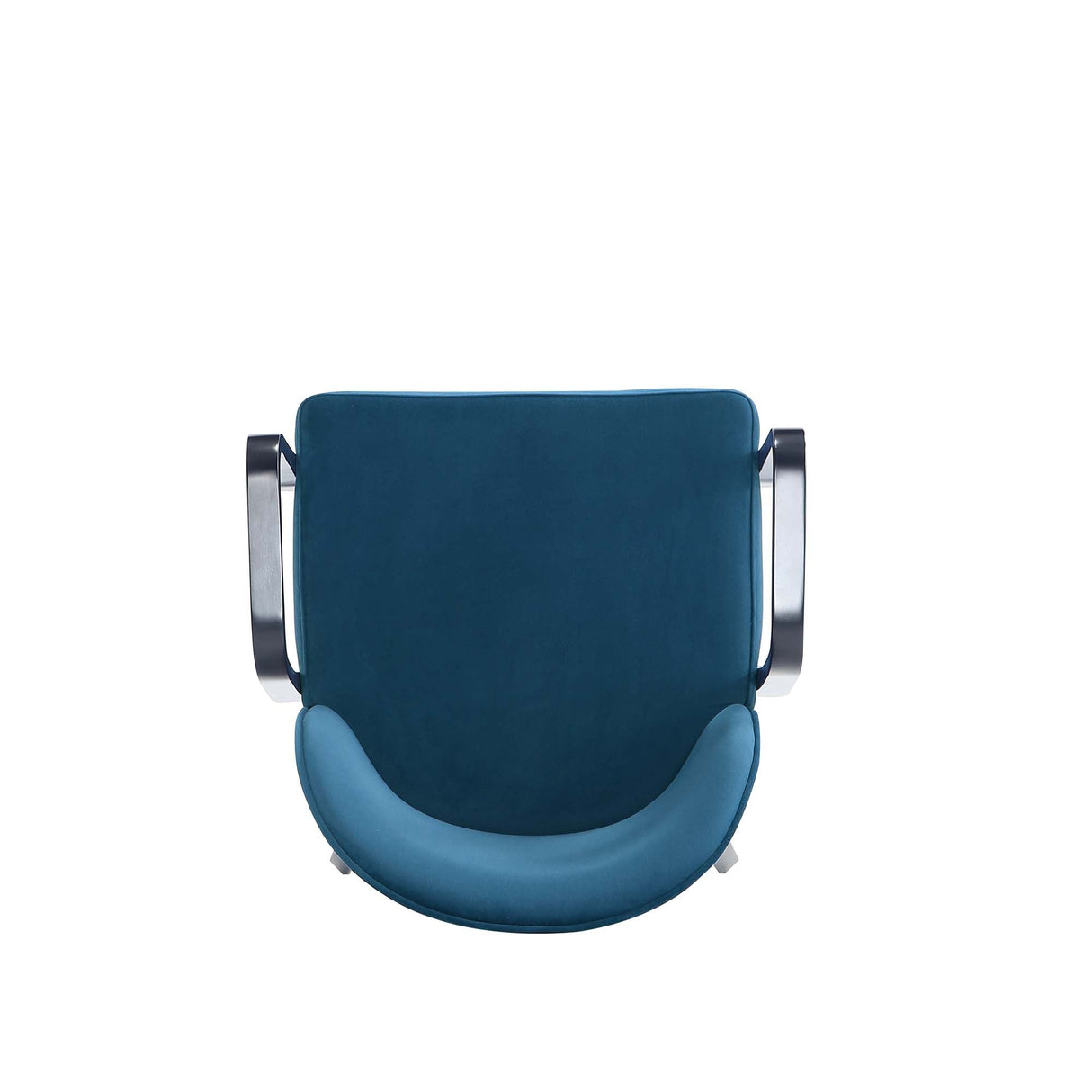 Hillman Dining Arm Chair in Blue by Manhattan Comfort at Eve Furniture