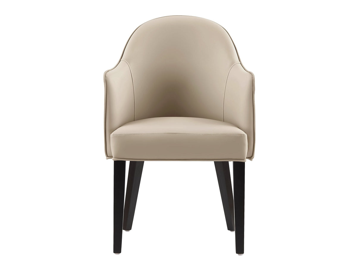 Hillman Dining Armchair 2.0 in Sand by Manhattan Comfort at Eve Furniture