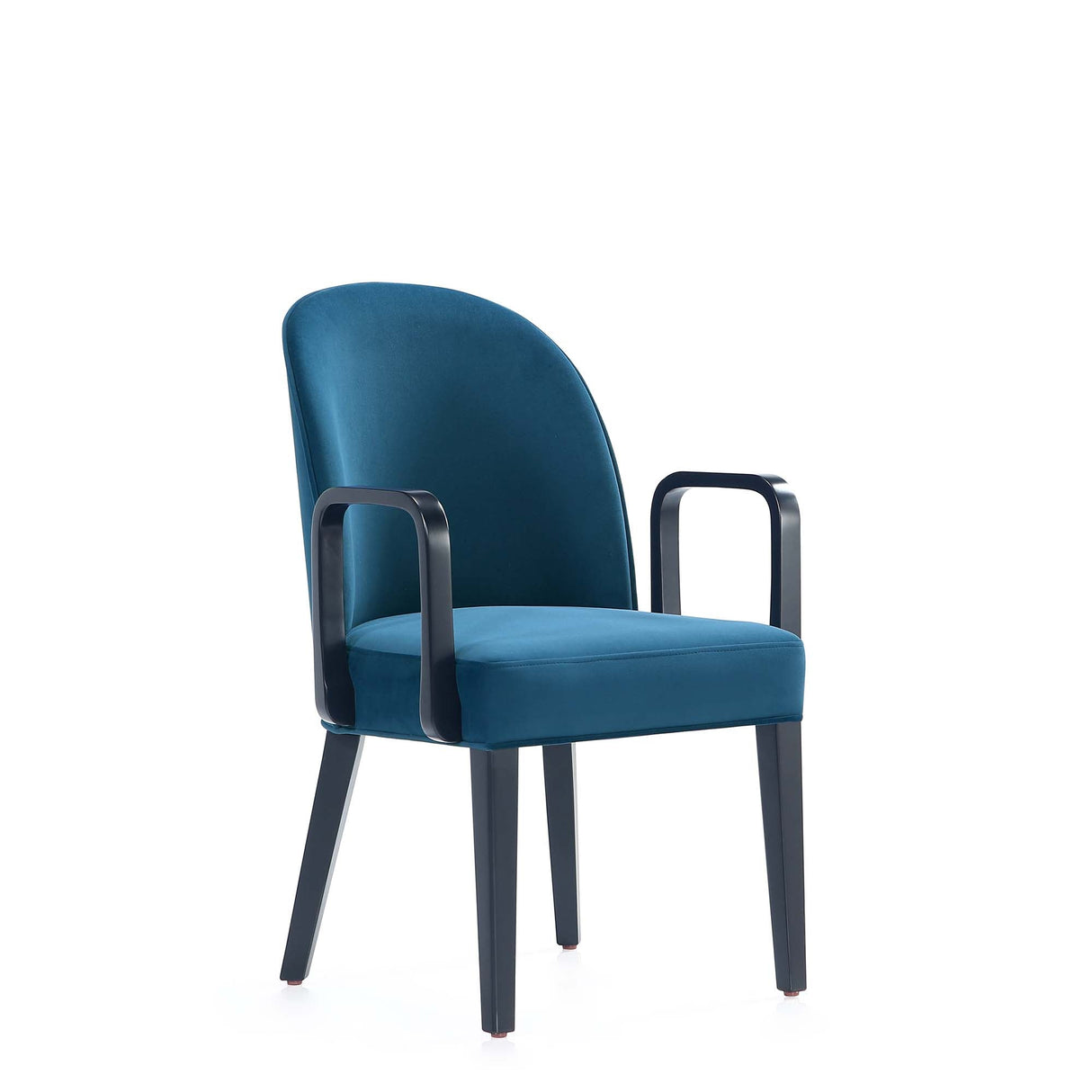 Hillman Dining Side and Arm Chairs in Light Blue - Set of 8 by Manhattan Comfort at Eve Furniture