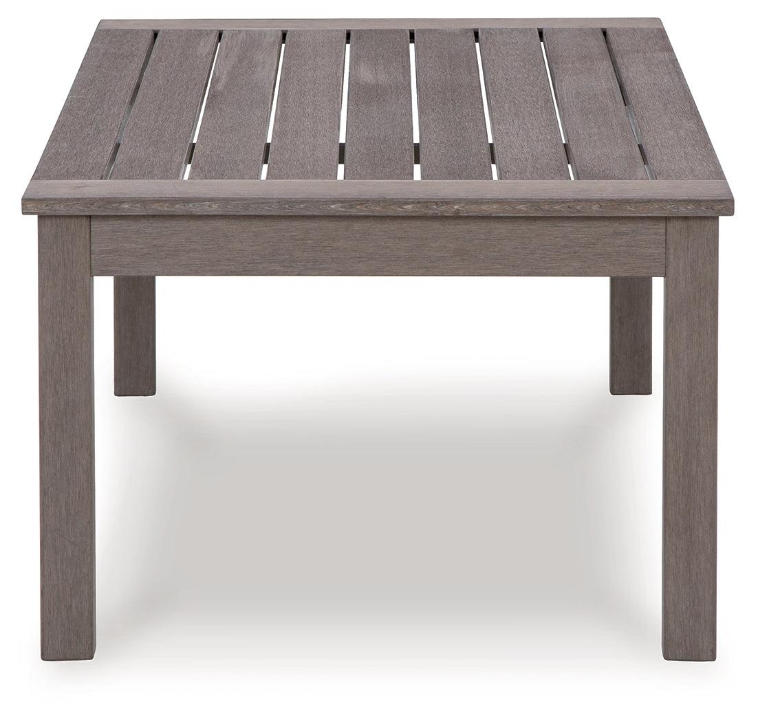 Hillside Barn Brown Outdoor Coffee Table by Ashley at Eve Furniture