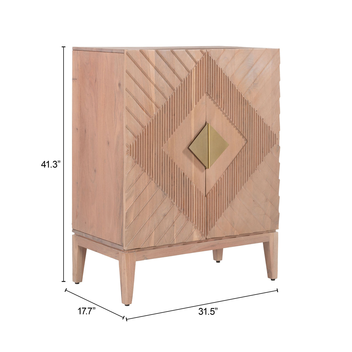 Hira Natural Cabinet by Zuomod at Eve Furniture