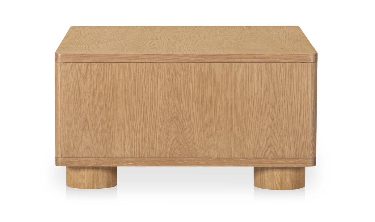 Hobbs Storage Coffee Table Natural by Moe's Home at Eve Furniture