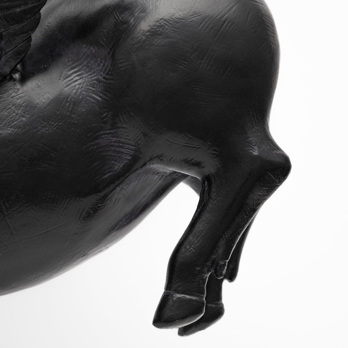 Hogbadi Set of 2 Black Flying Pigs by Mercana at Eve Furniture