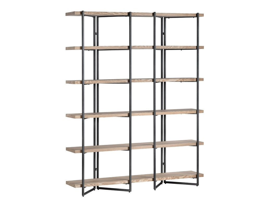 Holden Brown/Black Etagere by Crestview at Eve Furniture