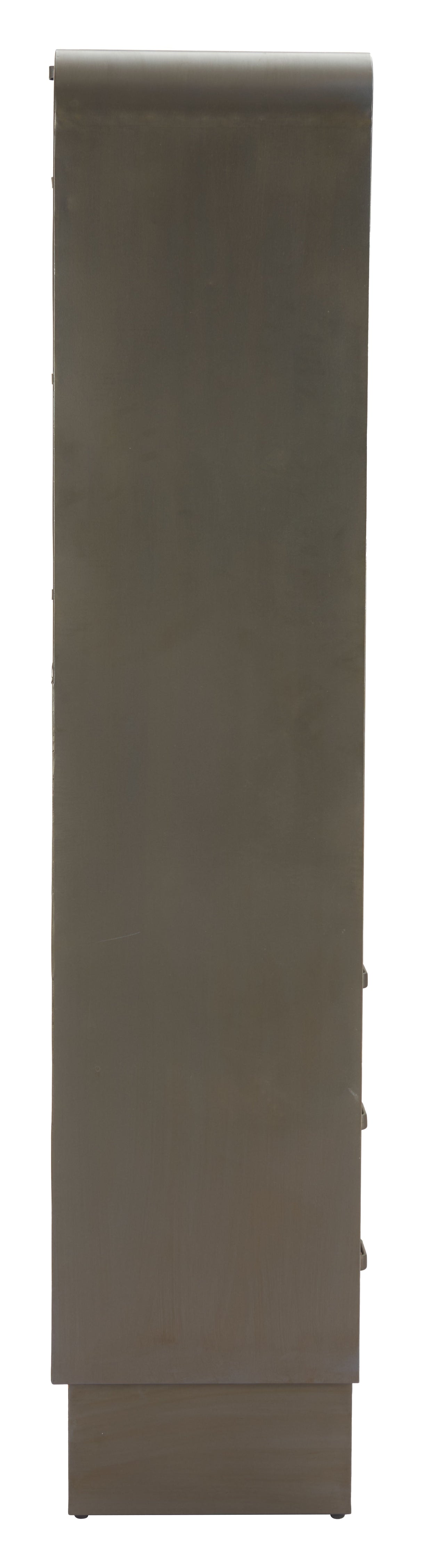 Hole Bronze Bar Cabinet by Zuomod at Eve Furniture