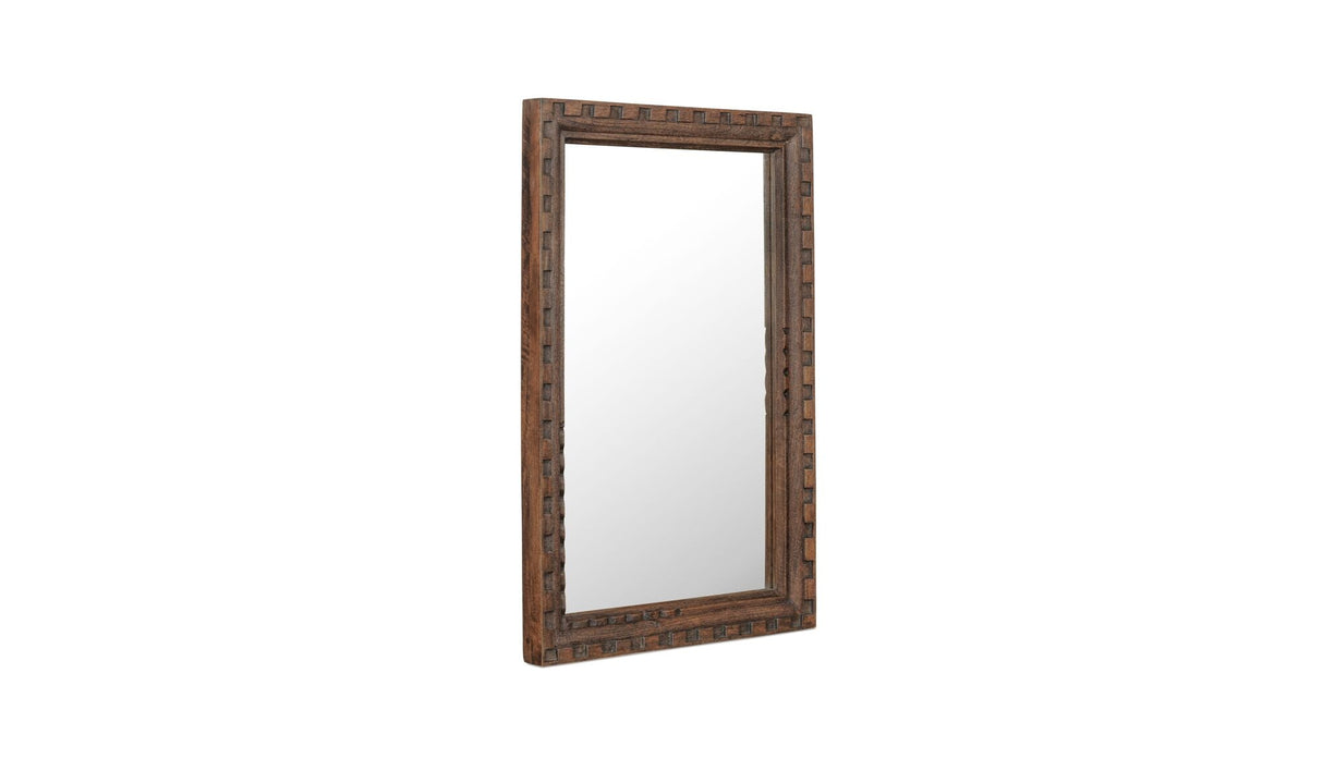 Holland Mirror Large Brown by Moe's Home at Eve Furniture