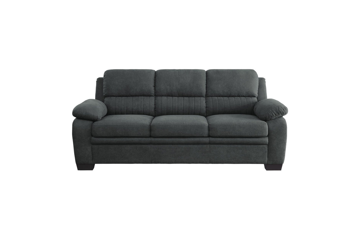 Holleman Dark Gray Living Room Set by Homelegance at Eve Furniture