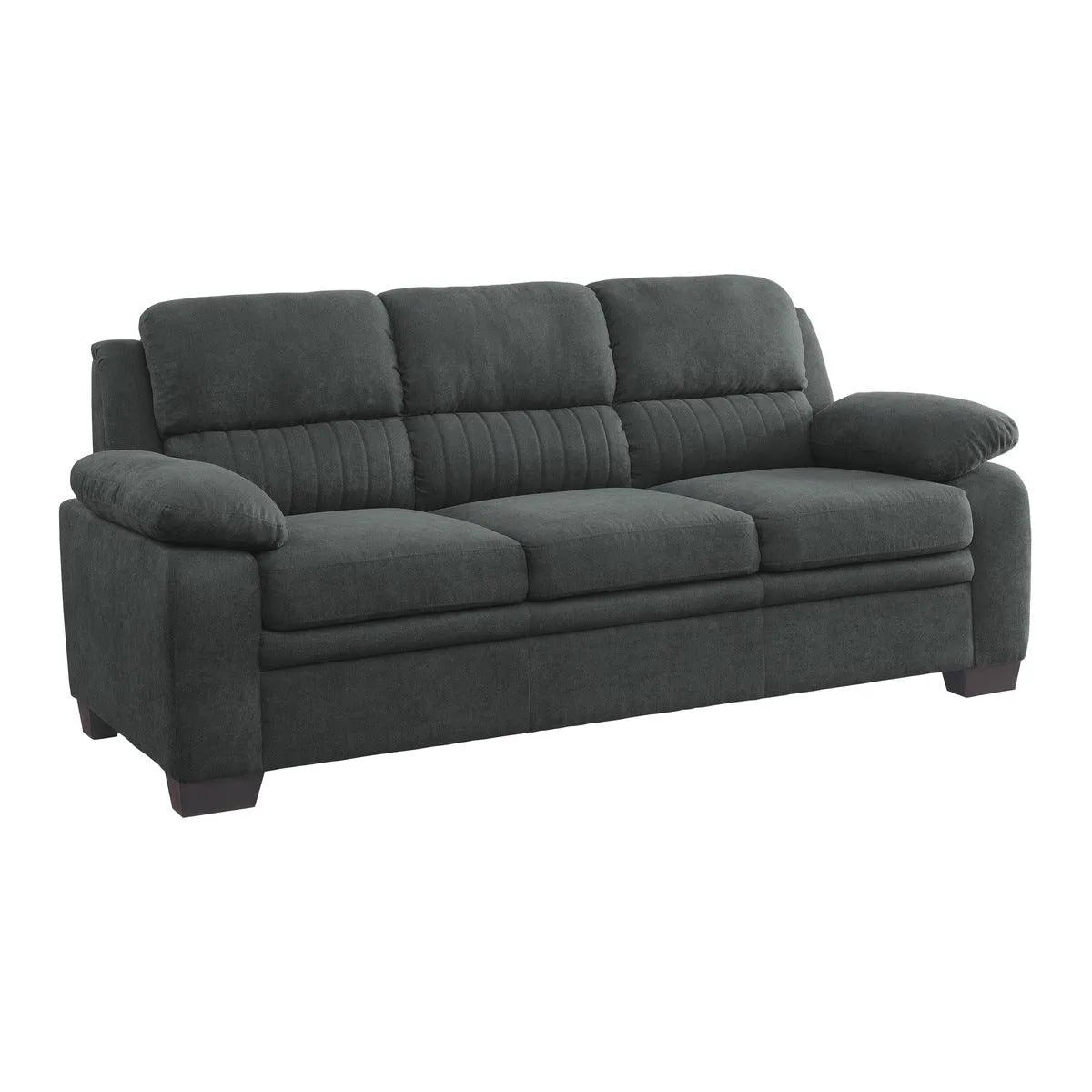Holleman Dark Gray Sofa by Homelegance at Eve Furniture