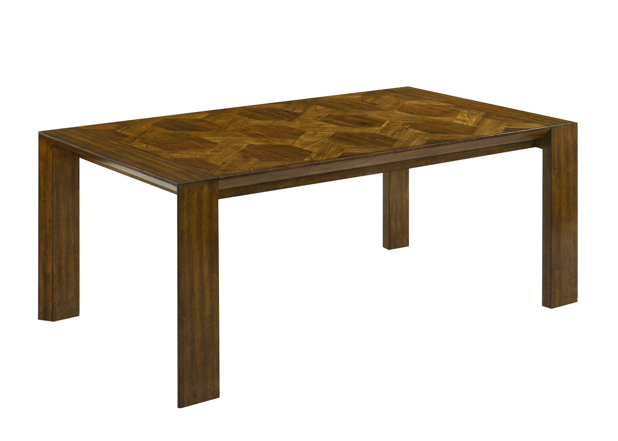 Hollister Brown Dining Table by Crown Mark at Eve Furniture