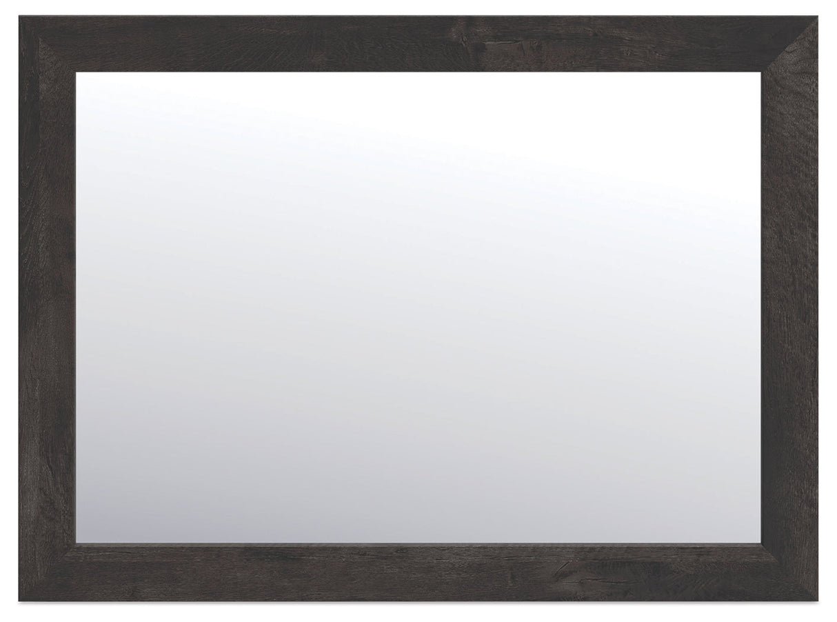 Hollivern Dark Gray Bedroom Mirror by Ashley at Eve Furniture