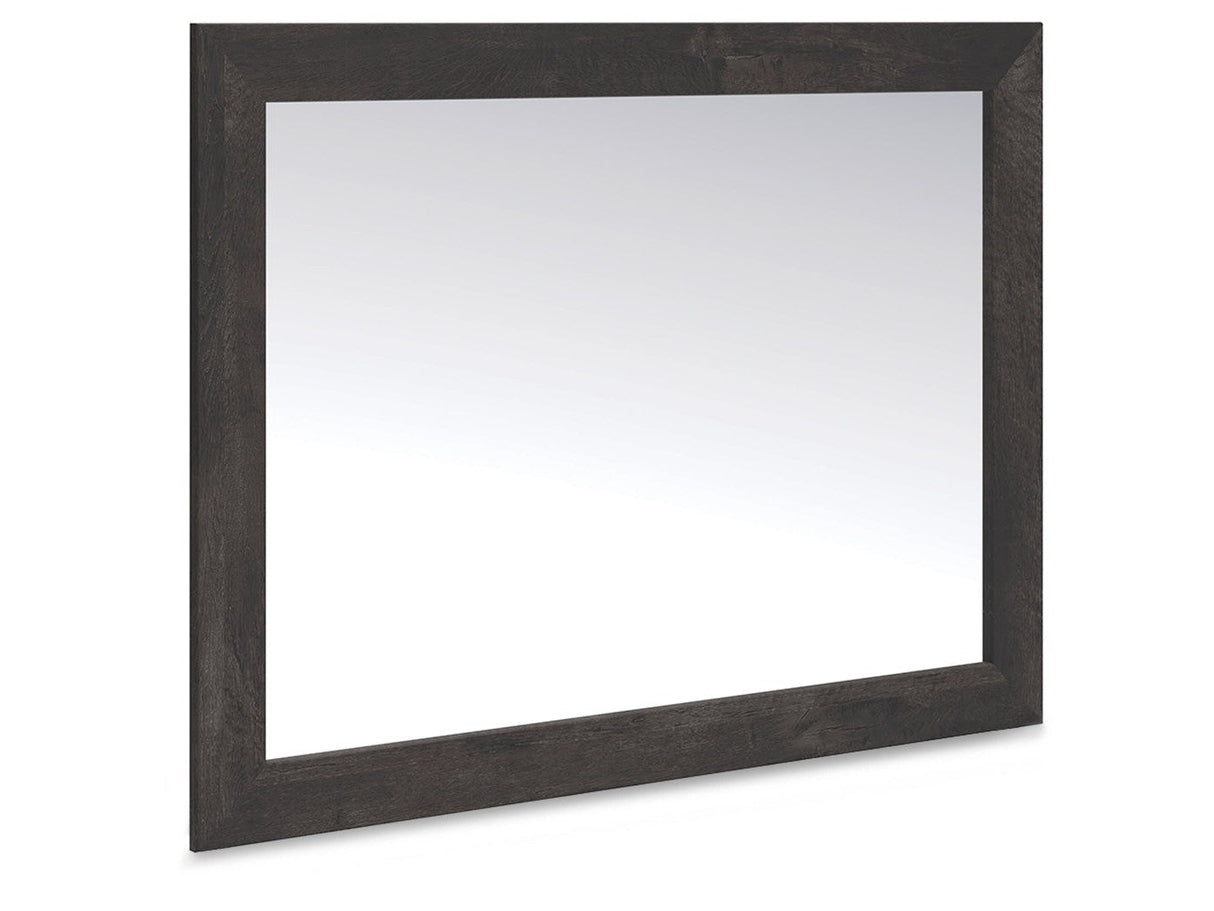 Hollivern Dark Gray Bedroom Mirror by Ashley at Eve Furniture