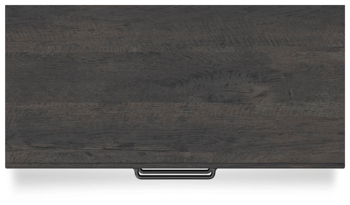 Hollivern Dark Gray Chest of Drawers by Ashley at Eve Furniture