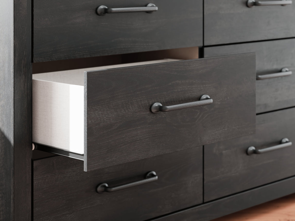 Hollivern Dark Gray Dresser by Ashley at Eve Furniture