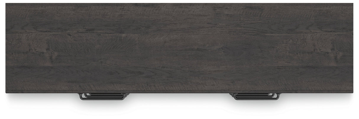 Hollivern Dark Gray Dresser by Ashley at Eve Furniture
