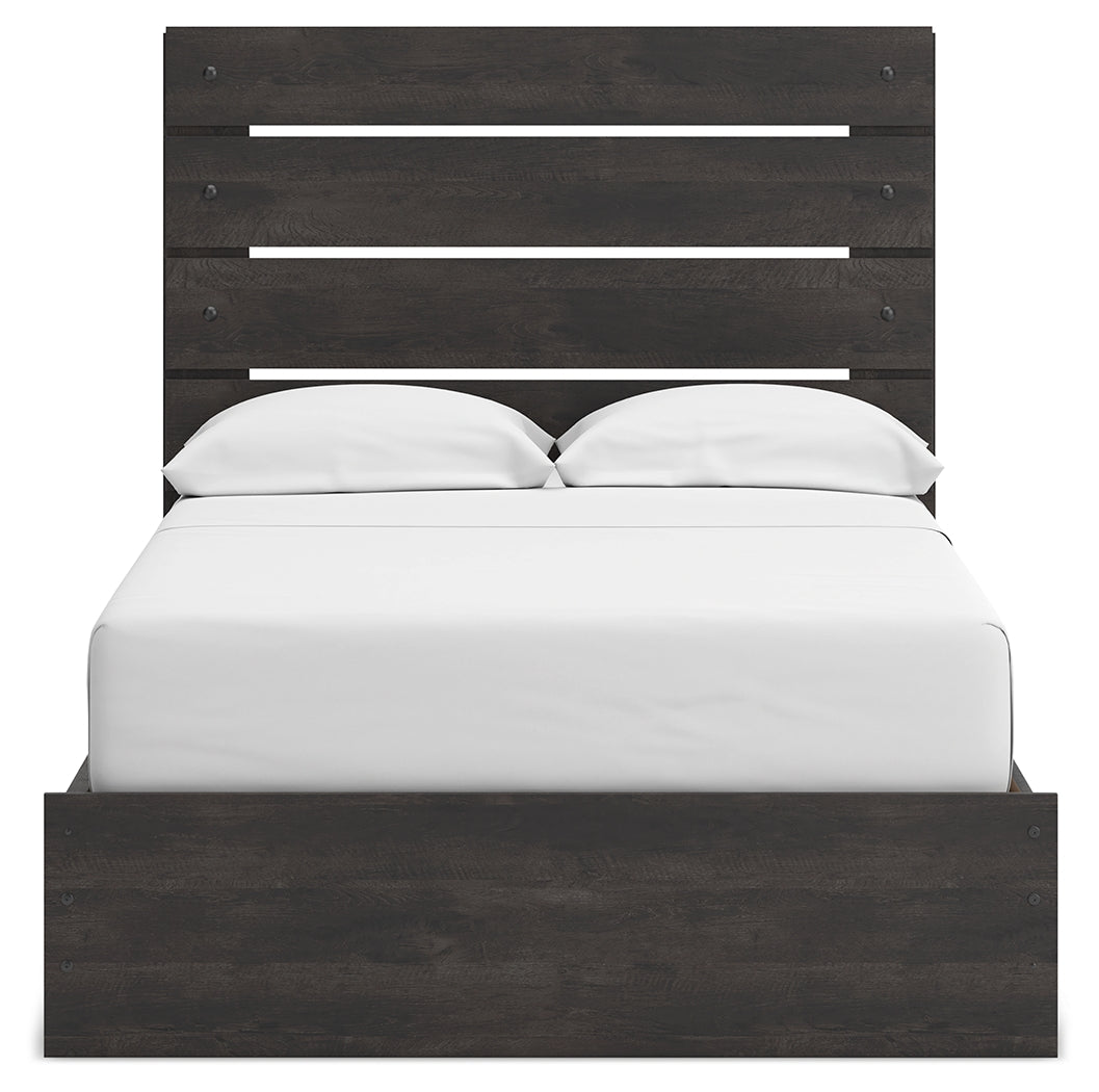 Hollivern Dark Gray Full Panel Storage Youth Bed by Ashley at Eve Furniture