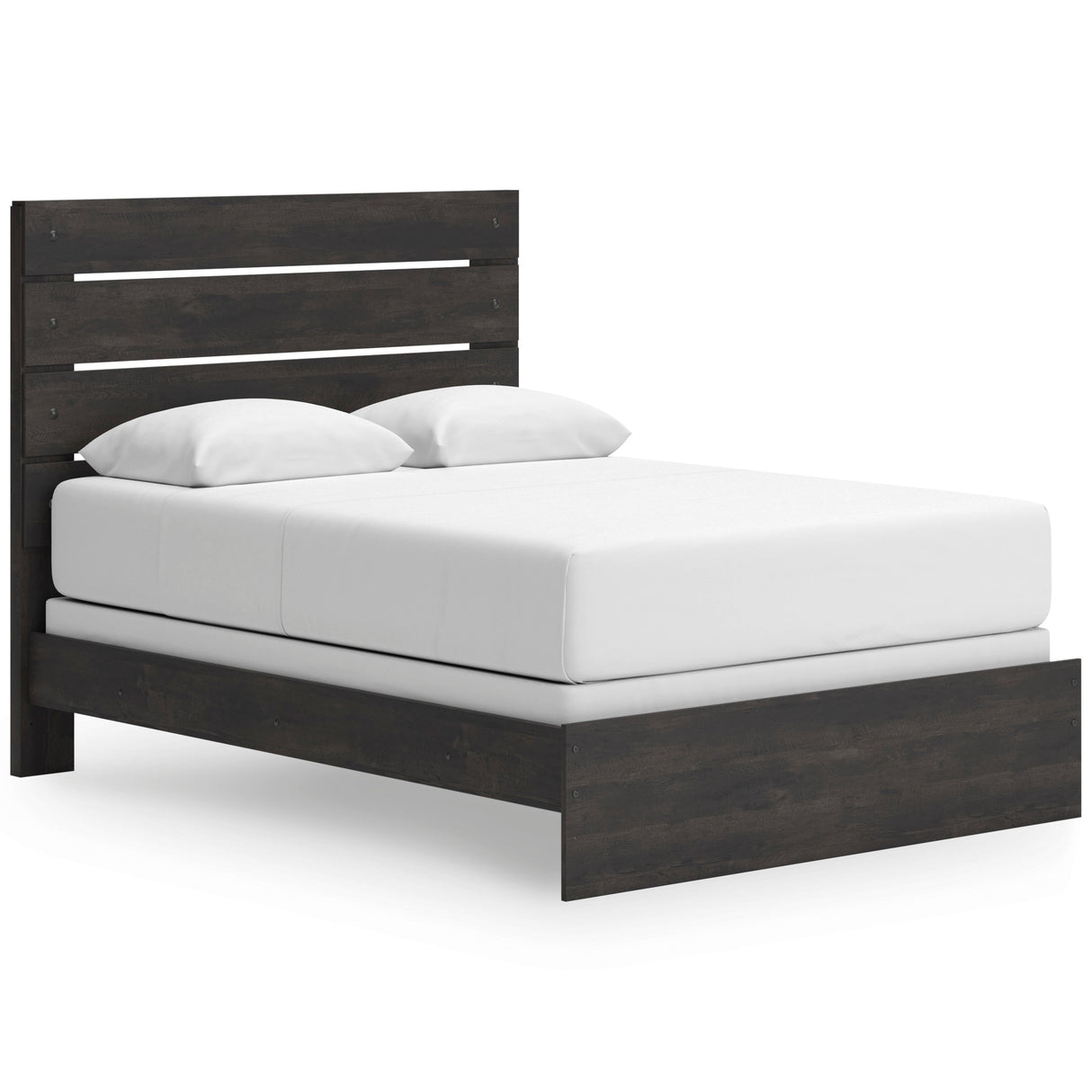 Hollivern Dark Gray Panel Bedroom Set by Ashley at Eve Furniture