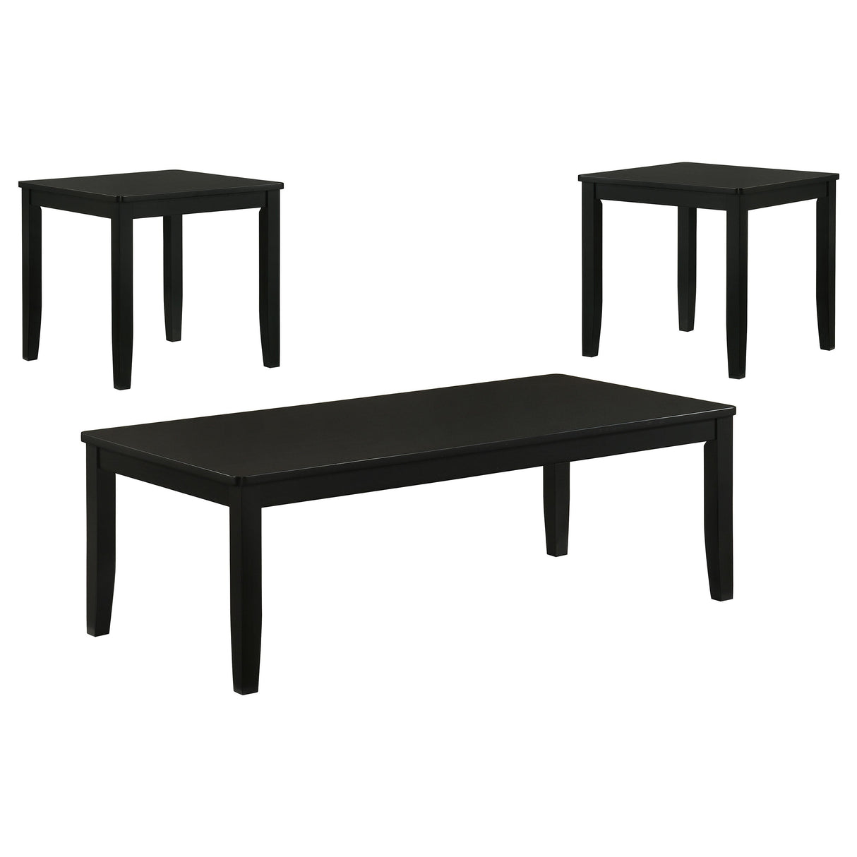 Holmes Black HP0426 3-Piece Occasional Table Set by Coaster at Eve Furniture