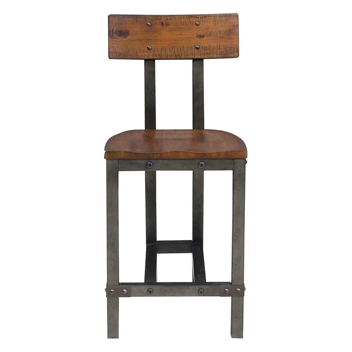 Holverson Rustic Brown Counter Height Set by Homelegance at Eve Furniture