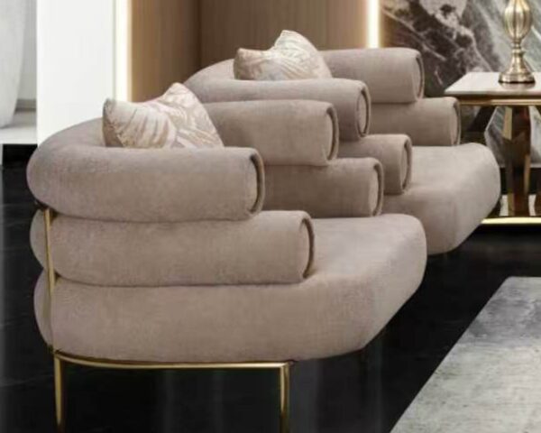 Homey Design Beige HD-3175 3PC Sofa Set by Homey Design at Eve Furniture