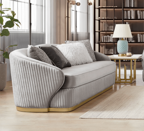 Homey Design HD-7008 Loveseat by Homey Design at Eve Furniture