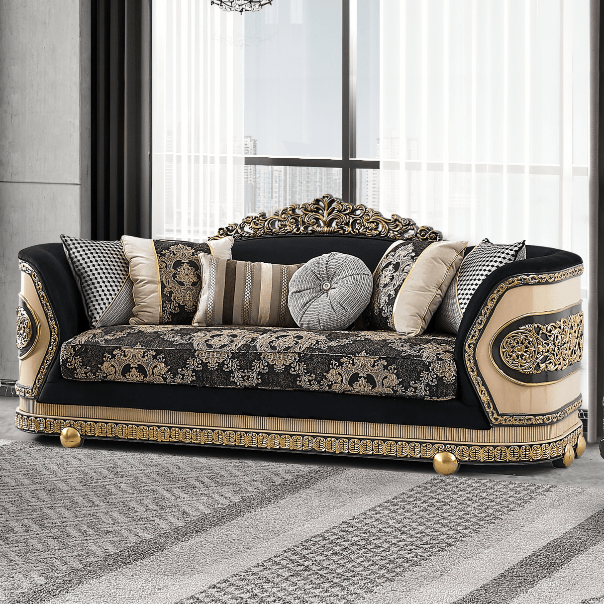 Homey Design HD-9012 3-Piece Set (Special Order Only) by Homey Design at Eve Furniture