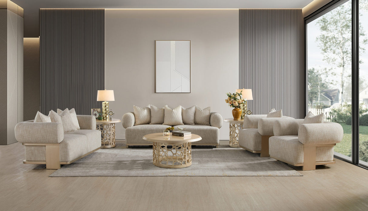 Homey Design HD-966 3-Piece Sofa Set (Special Order)