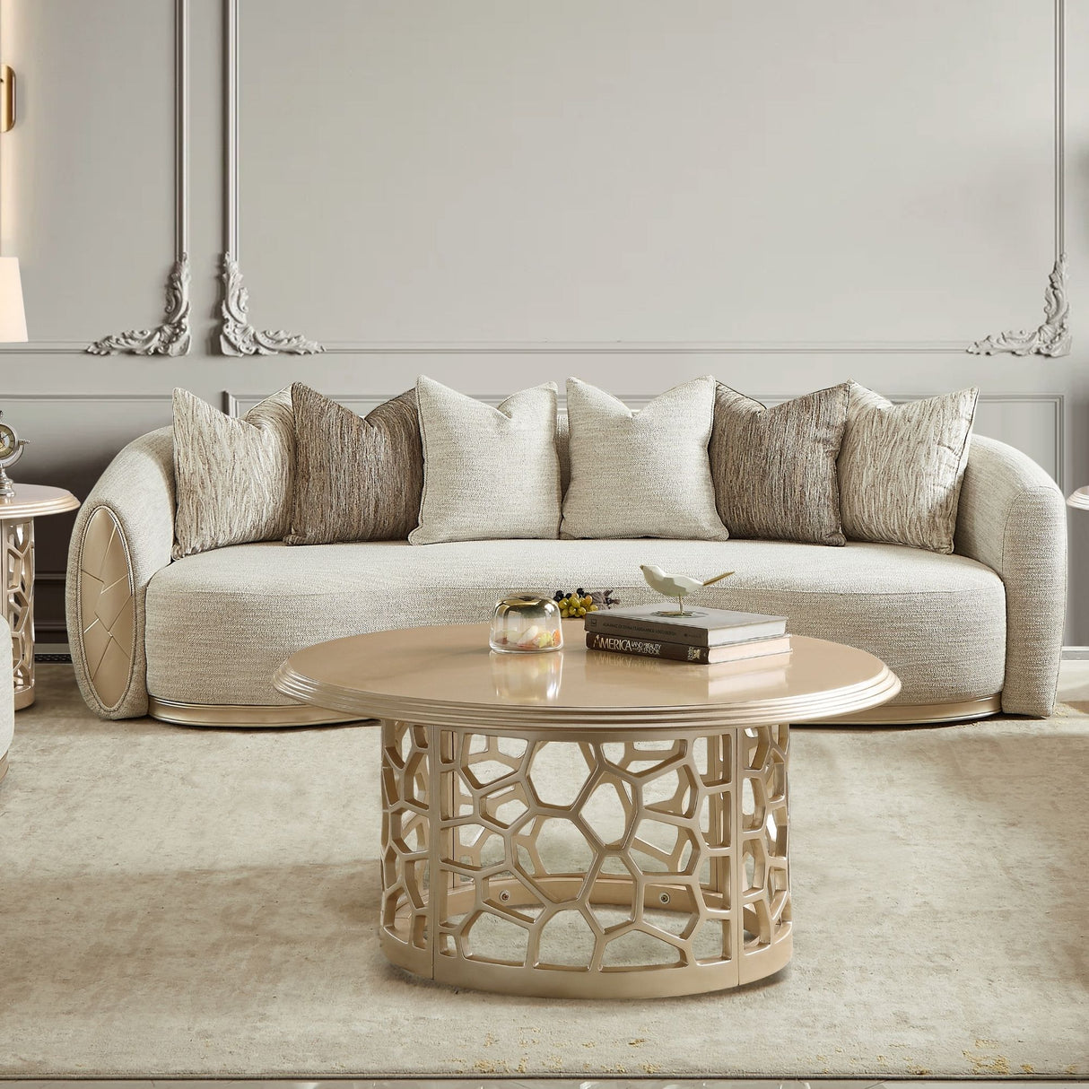 Homey Design HD-999 3-Piece Living Room Set (Special Order)