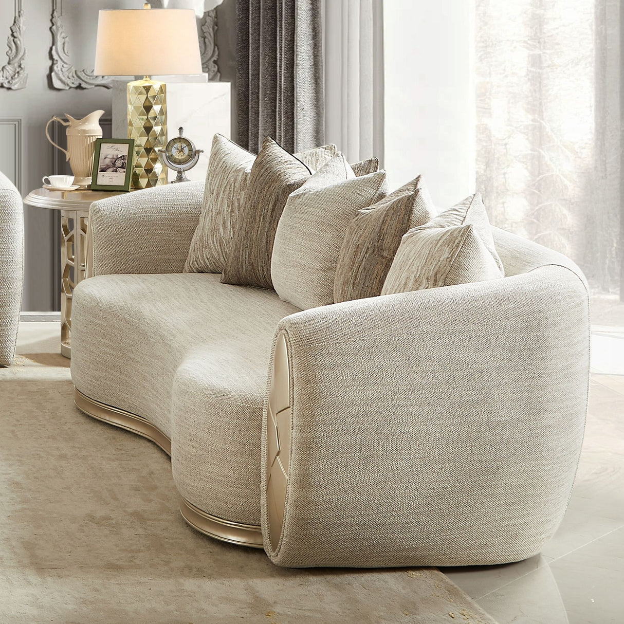 Homey Design HD-999 3-Piece Living Room Set (Special Order)