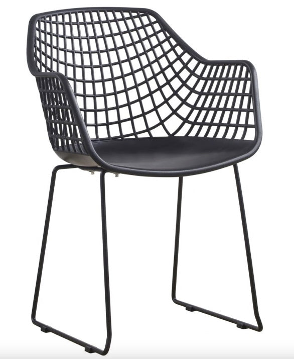 Honolulu Chair Black by Moe's Home at Eve Furniture