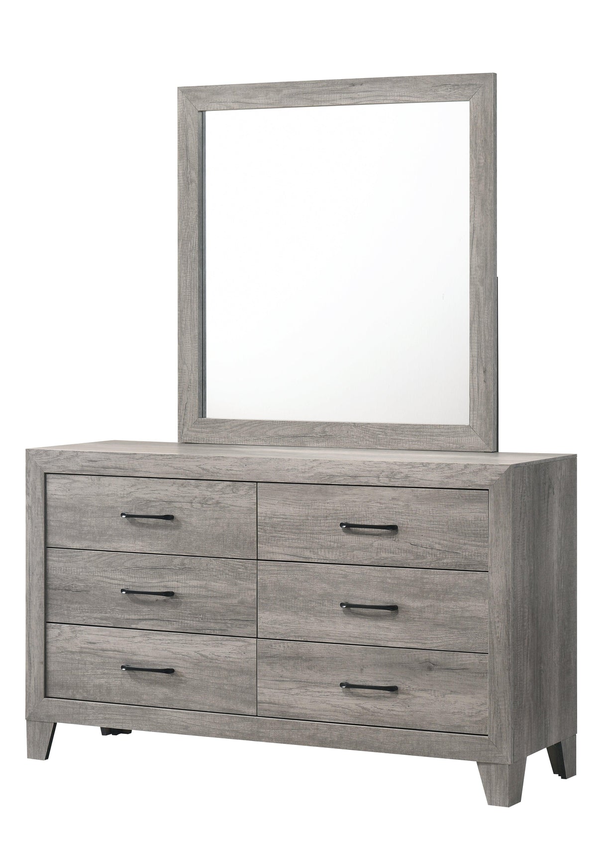 Hopkins Driftwood Platform Bedroom Set by Crown Mark at Eve Furniture