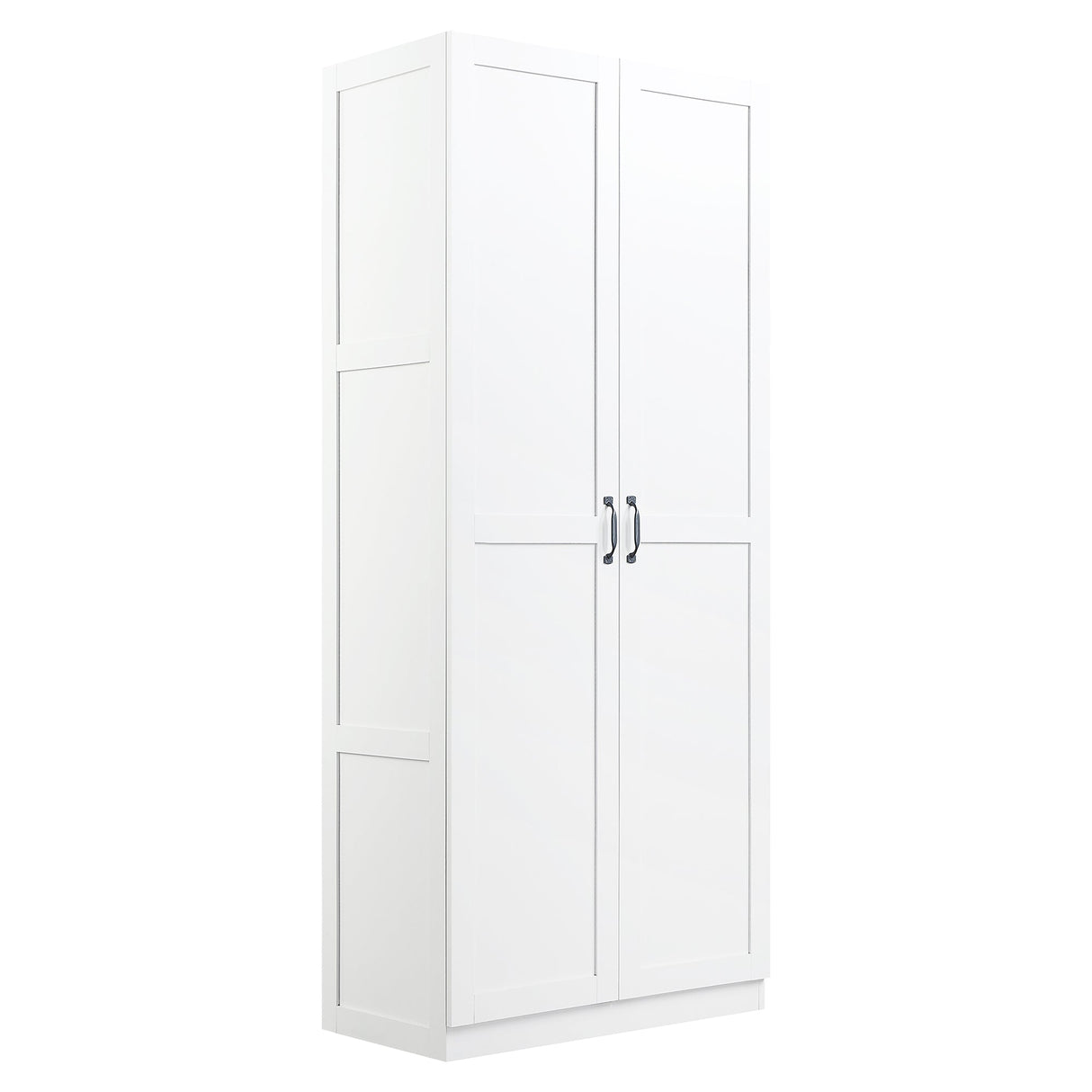 Hopkins Storage Closet 4.0 in White (set of 2) by Manhattan Comfort at Eve Furniture