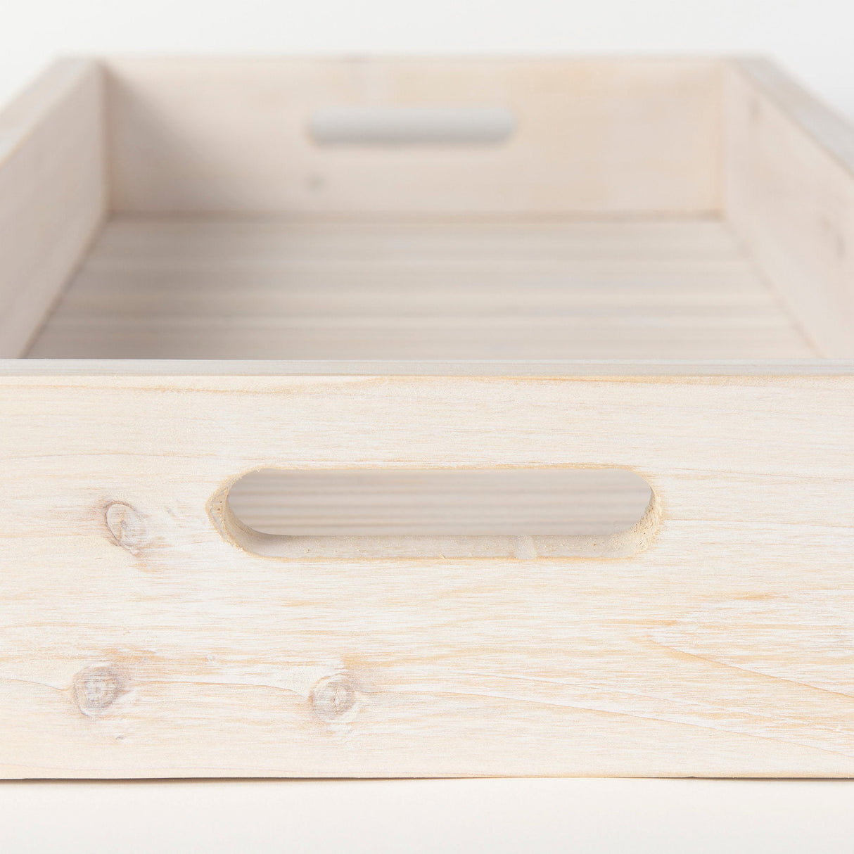 Horatio 28L x 12W Natural Wood Rectangular Serving Tray by Mercana at Eve Furniture