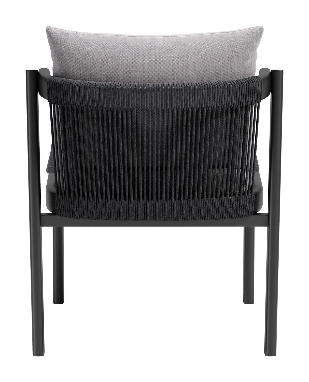 Horizon Gray Outdoor Dining Chair (Set of 2) by Zuomod at Eve Furniture