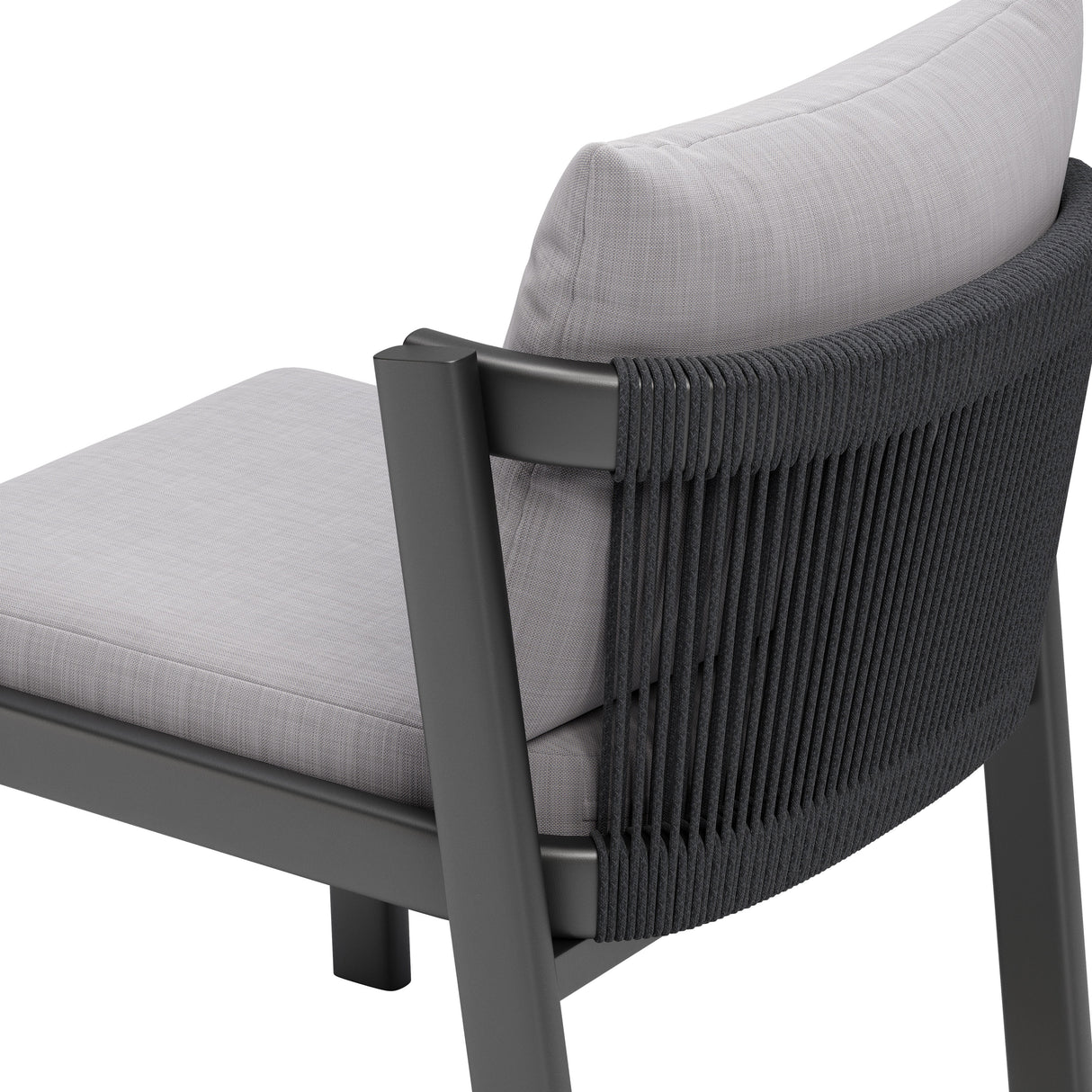 Horizon Gray Outdoor Dining Chair (Set of 2) by Zuomod at Eve Furniture