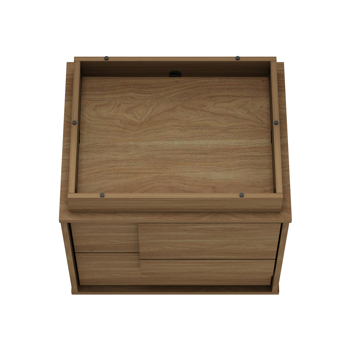 Horizon Nightstand in Maple by Manhattan Comfort at Eve Furniture