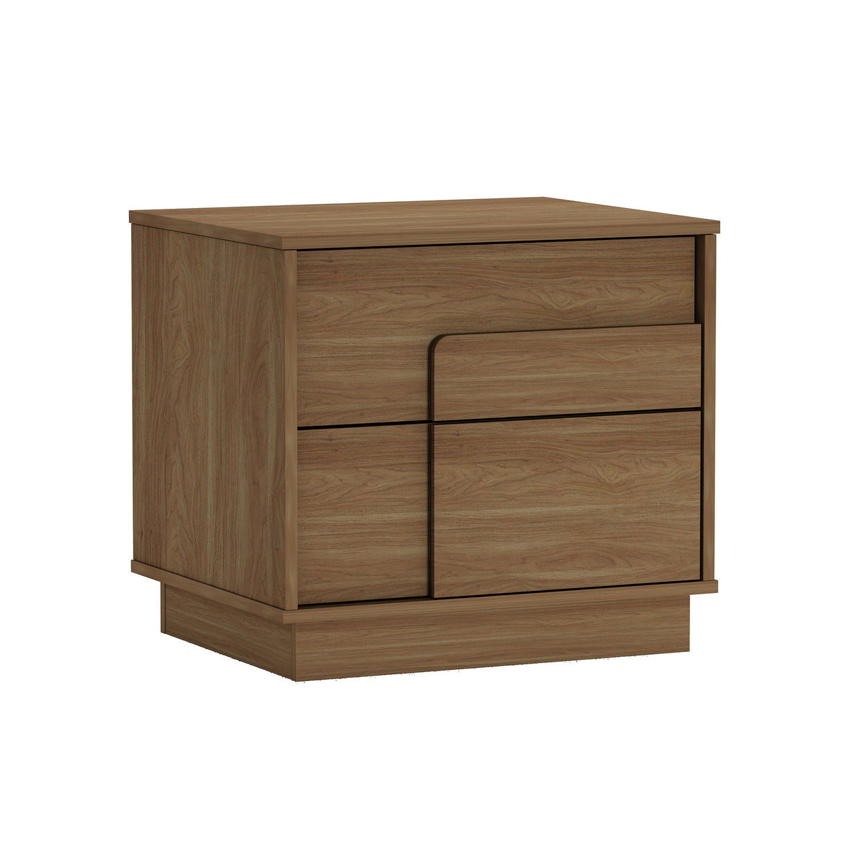 Horizon Nightstand in Maple by Manhattan Comfort at Eve Furniture