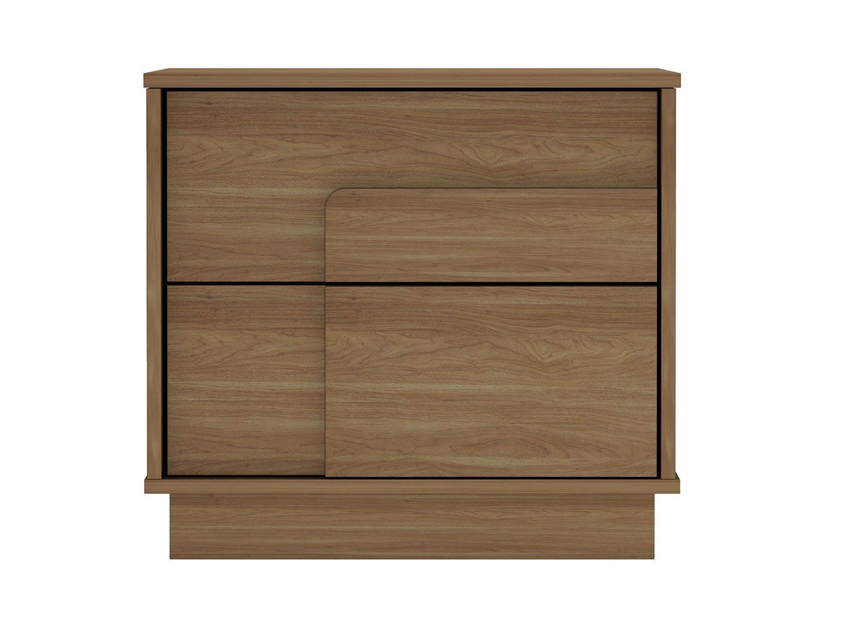 Horizon Nightstand in Maple by Manhattan Comfort at Eve Furniture