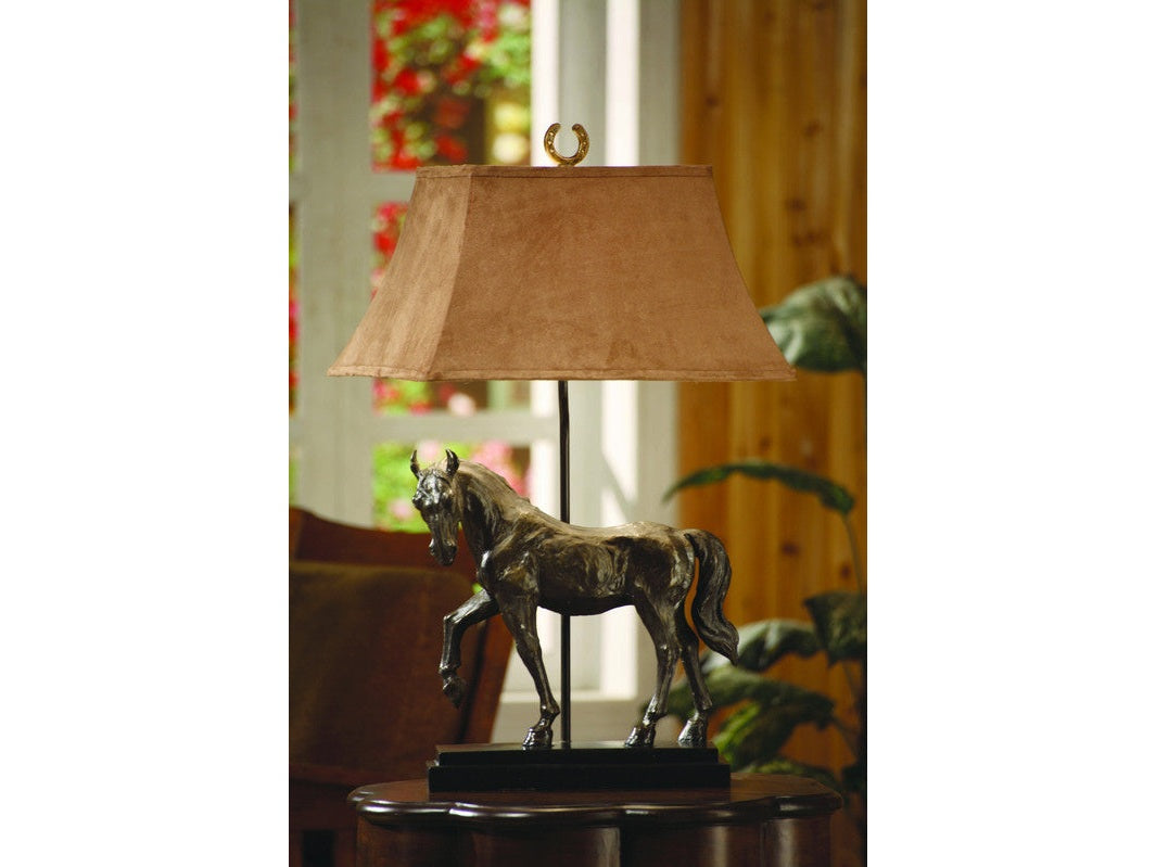 Horse Creek Bronze Table Lamp by Crestview at Eve Furniture