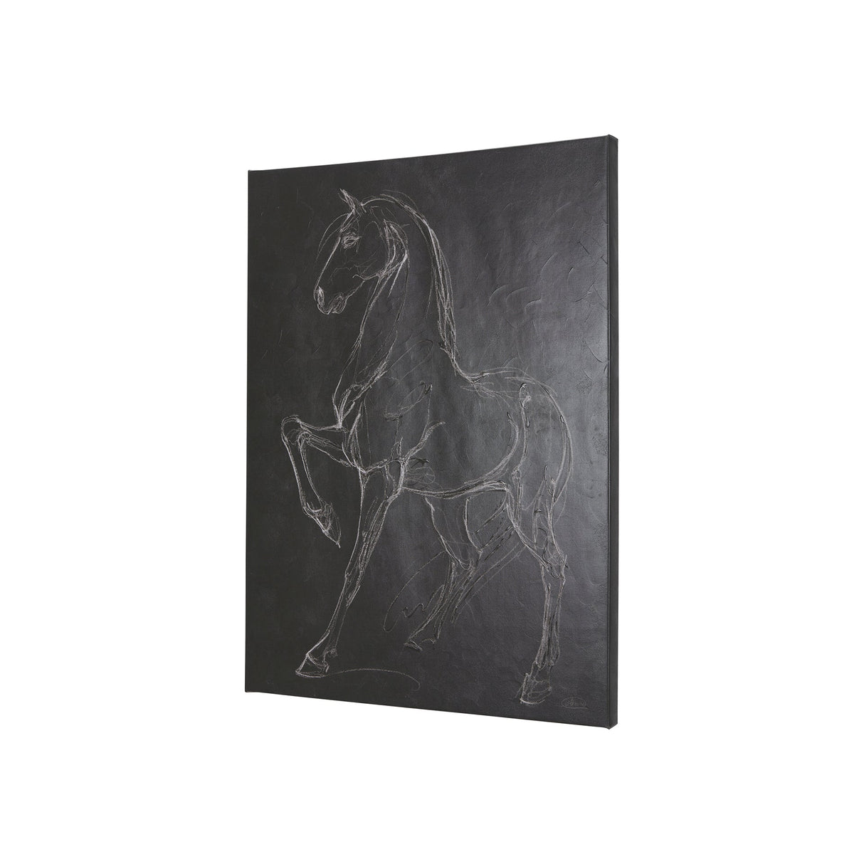 Horse IV by Mercana Studio a Hand Embellished Textured Canvas by Mercana at Eve Furniture