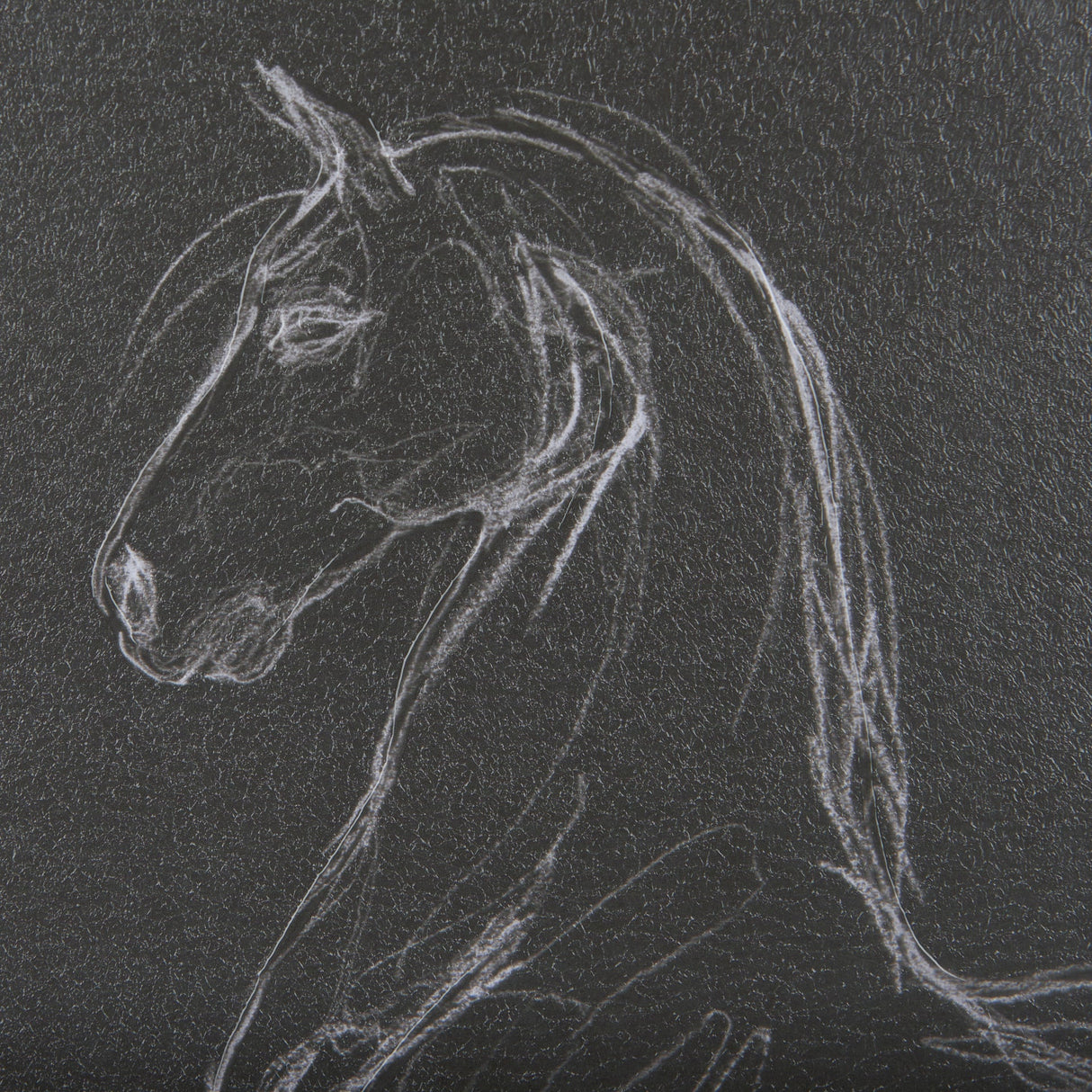 Horse IV by Mercana Studio a Hand Embellished Textured Framed Art Print Matted under Glass by Mercana at Eve Furniture