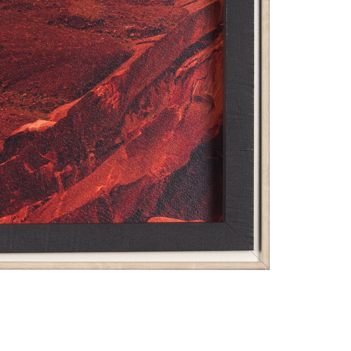 Horseshoe Bend by Gary Blatter a Hand Embelished Textured Framed Photo Art Print by Mercana at Eve Furniture