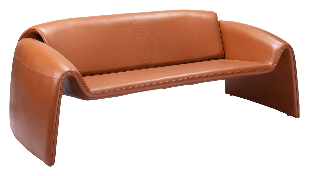 Horten Brown Sofa by Zuomod at Eve Furniture