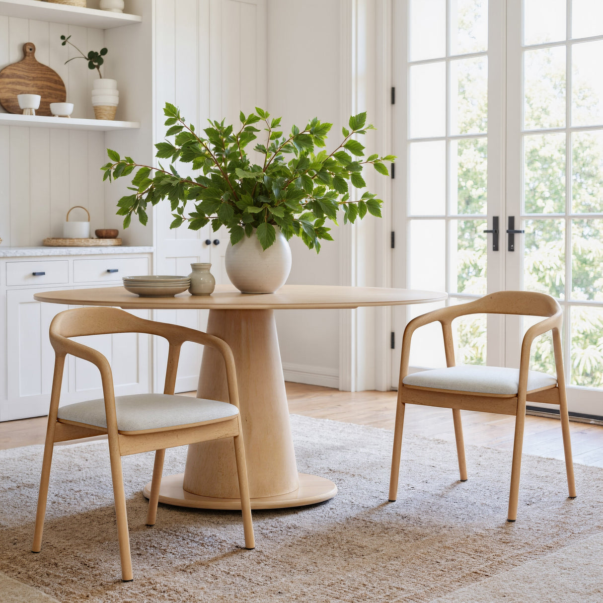 Hosoi Beige Dining Chair by Zuomod at Eve Furniture